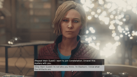 Starfield - Talk to Sarah and Skip the Main Quest