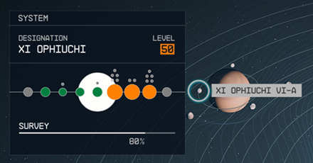 Starfield - Xi Ophiuchi VI-a Planet Location