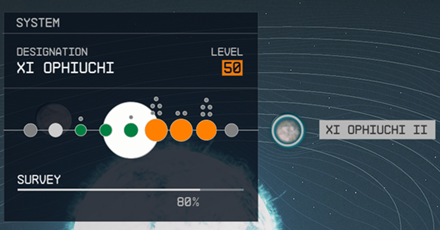 Starfield - Xi Ophiuchi II Planet Location
