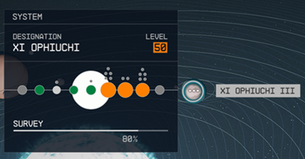 Starfield - Xi Ophiuchi III Planet Location