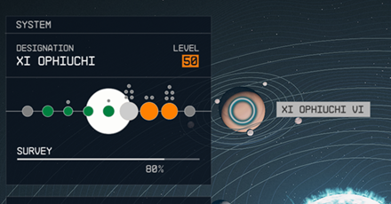 Starfield - Xi Ophiuchi VI Planet Location