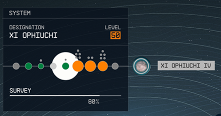Starfield - Xi Ophiuchi IV Planet Location