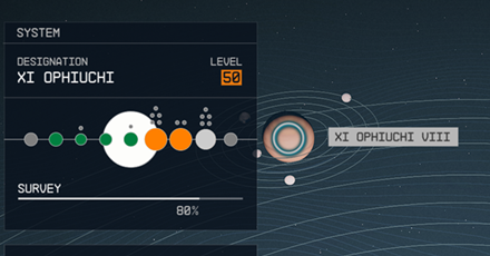 Starfield - Xi Ophiuchi VIII Planet Location
