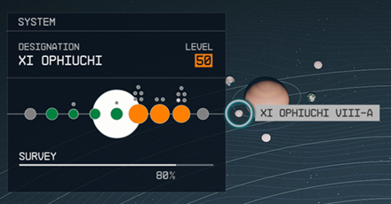 Starfield - Xi Ophiuchi VIII-a Planet Location