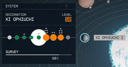 Starfield - Xi Ophiuchi I Planet Location