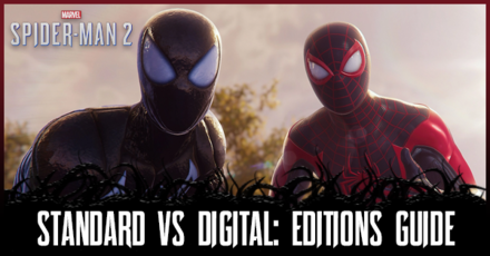 Spider-Man 2 - Standard vs Digital Banner