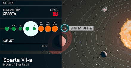 Starfield - Sparta VII-a Planet Location