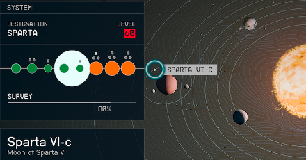 Starfield - Sparta VI-c Planet Location