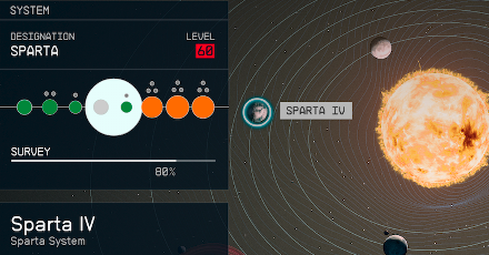 Starfield - Sparta IV Planet Location