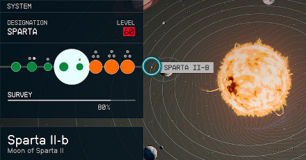 Starfield - Sparta II-b Planet Location
