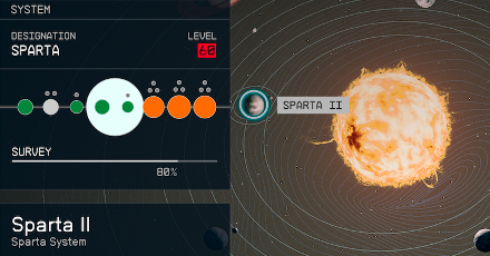 Starfield - Sparta II Planet Location
