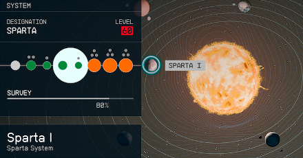 Starfield - Sparta I Planet Location
