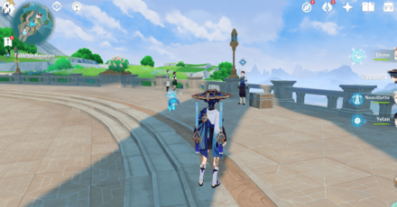 Genshin - Radiant Harvest - Talk to Kesean