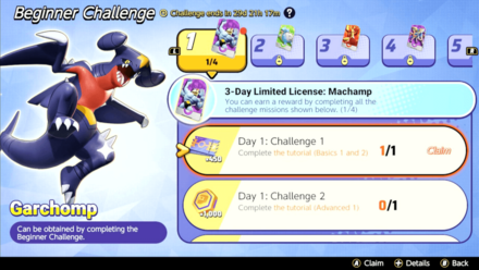 Pokemon UNITE - Beginner Challenge Licenses.png