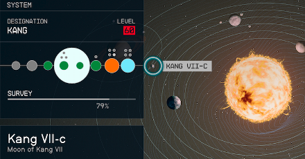 Starfield - Kang VII-c Planet Location