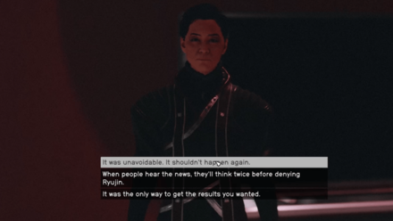 Starfield - Killing the Executive Reaction