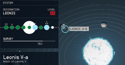 Starfield - Leonis V-a Planet Location