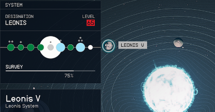 Starfield - Leonis V Planet Location