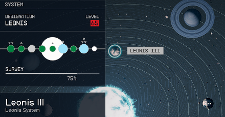 Starfield - Leonis III Planet Location