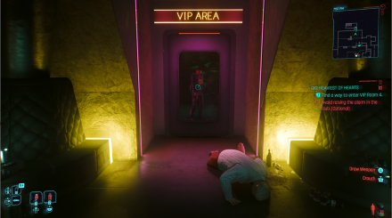 Cyberpunk 2077 - Find a Way to Enter VIP Room 4