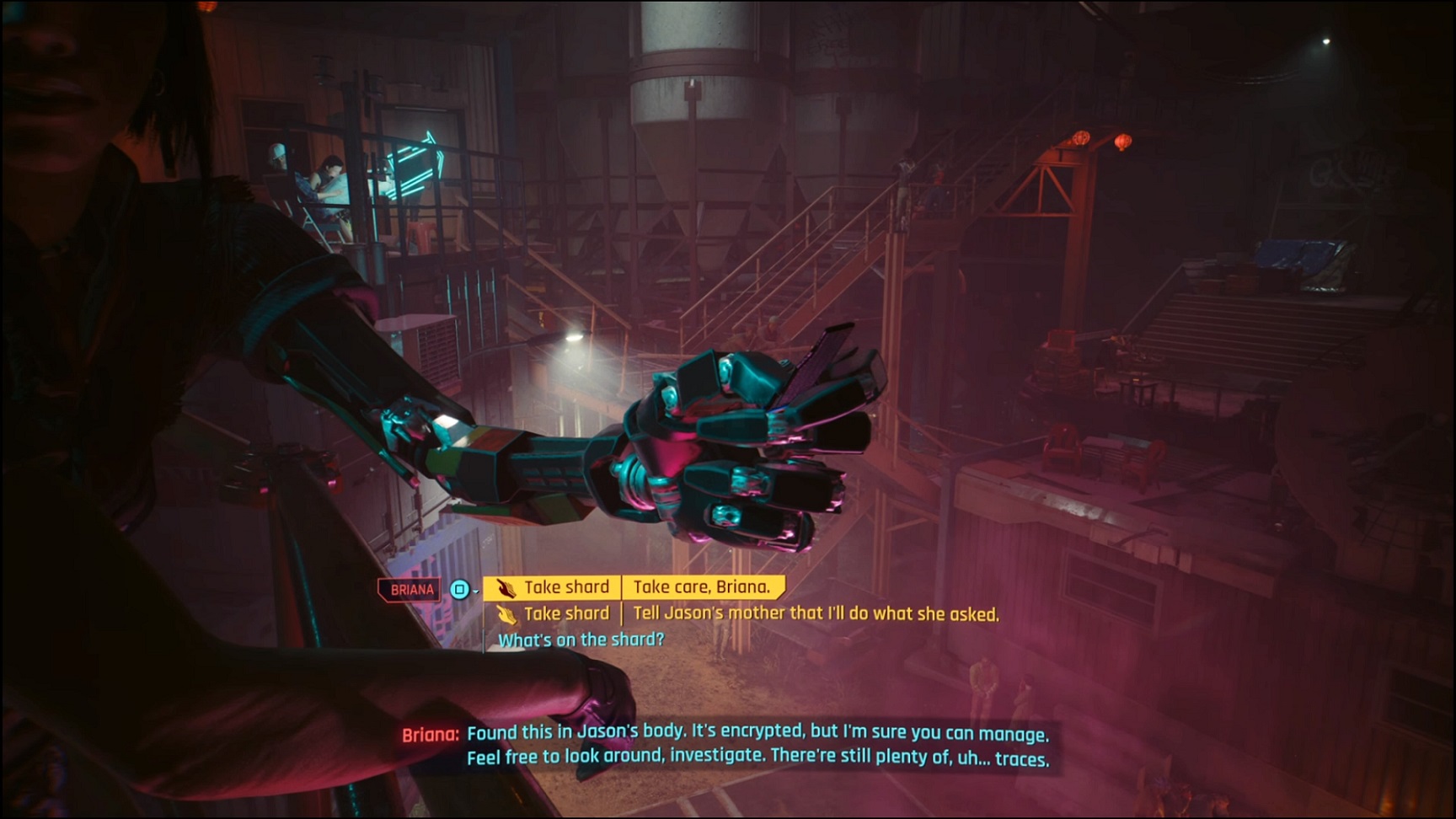 Cyberpunk - shard from Briana