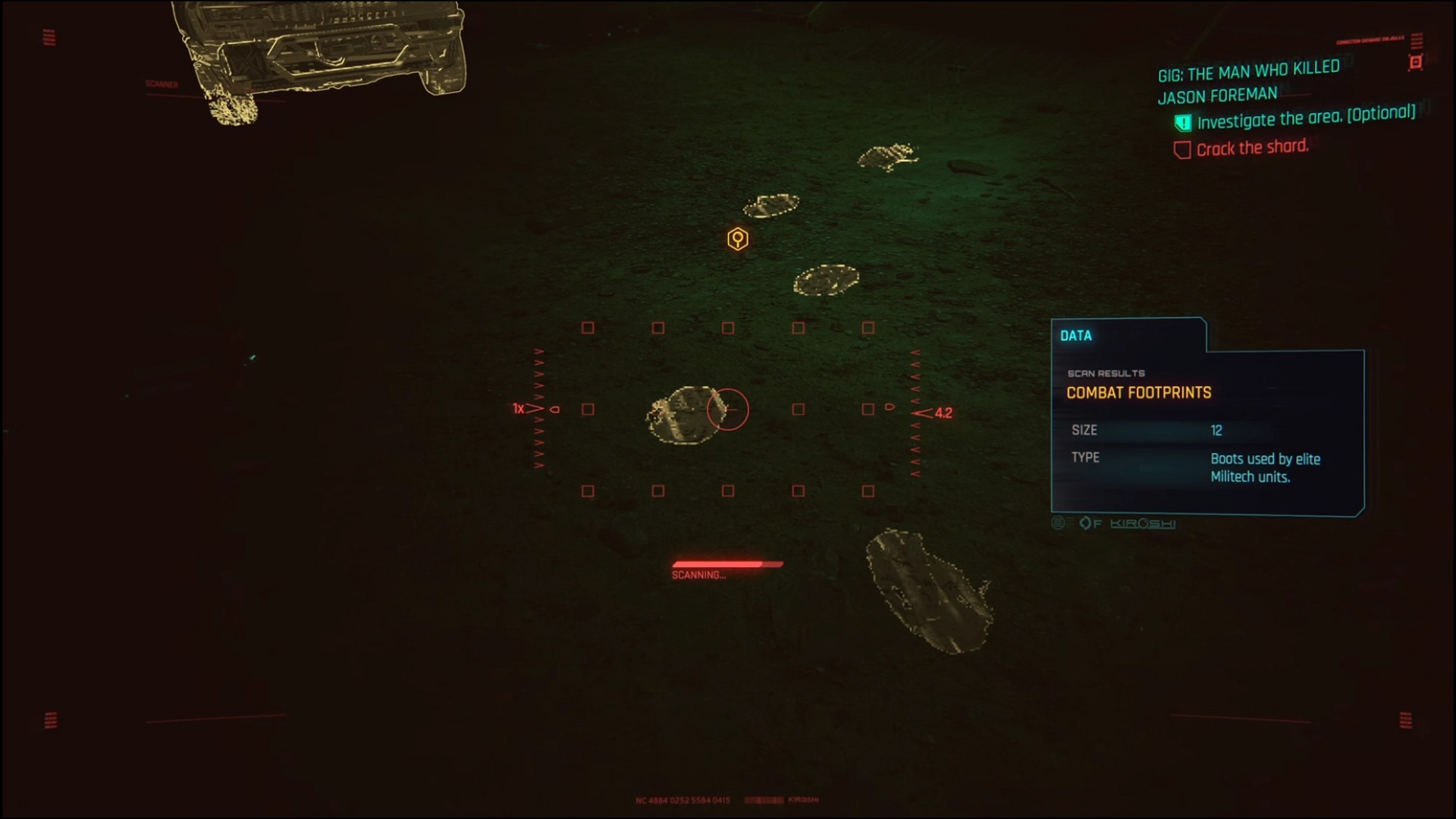 Cyberpunk - investigate the area