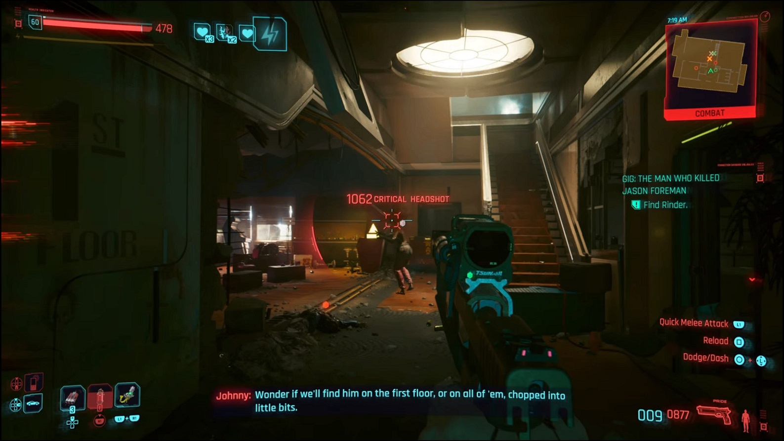 Cyberpunk - find Rinder