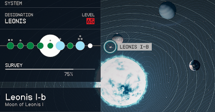 Starfield - Leonis I-b Planet Location