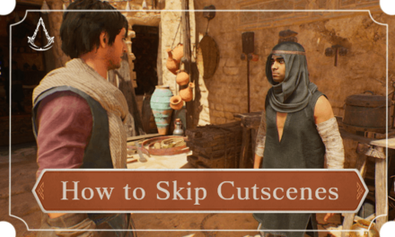 AC Mirage - How to Skip Cutscenes