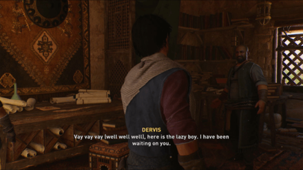 AC Mirage - Press the B Button or Circle Button