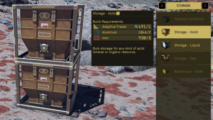 Starfield - Build Storage Containers