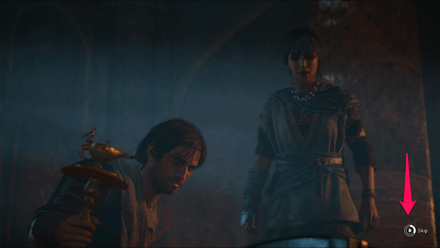 AC Mirage - Hold B Button