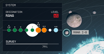 Starfield - Rana I-b Planet Location