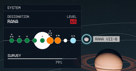 Starfield - Rana VII-b Planet Location