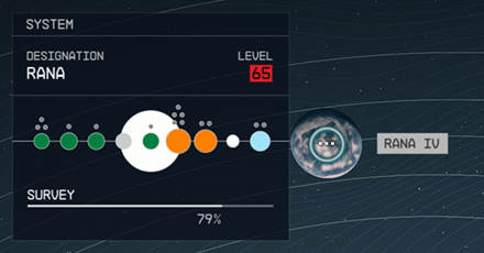 Starfield - Rana IV Planet Location