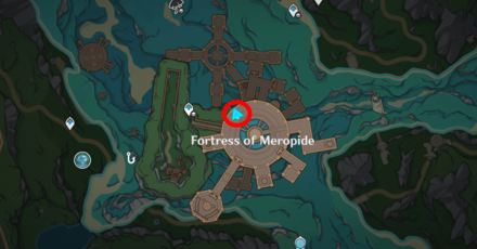 Genshin - Radiant Spincrystal 110 Map