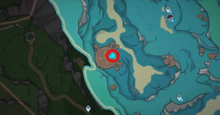 Genshin - Radiant Spincrystal 109 Map