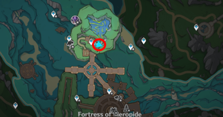 Genshin - Radiant Spincrystal 111 Map