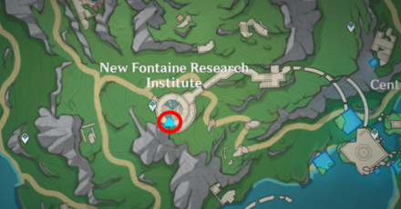 Genshin - Radiant Spincrystal 114 Map