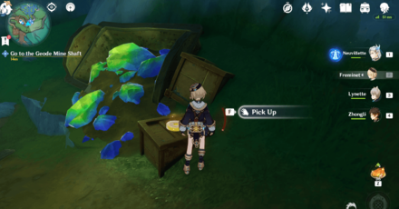 Genshin - Radiant Spincrystal 111 Location