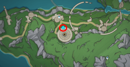 Genshin - Radiant Spincrystal 112 Map