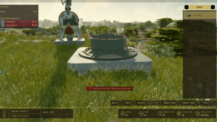 Starfield - Build Armillary at an Outpost