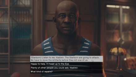 Starfield - Warn Vladimir About Hunter