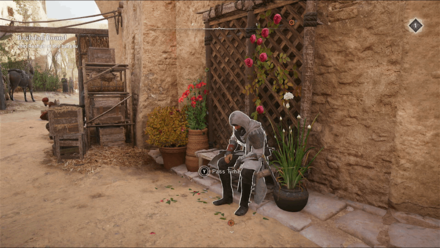 AC Mirage - Press and Hold the Y Button to Pass the Time