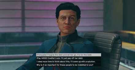 Starfield - Negotiate with Oliver