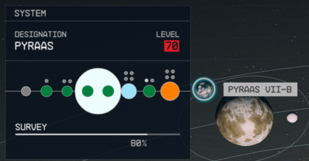 Starfield - Pyraas VII-b Planet Location