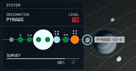 Starfield - Pyraas VI-a Planet Location