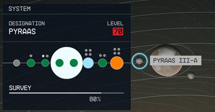 Starfield - Pyraas III-a Planet Location