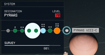 Starfield - Pyraas VIII-c Planet Location