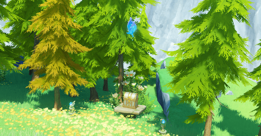 Genshin - Water Barrier Puzzle Information